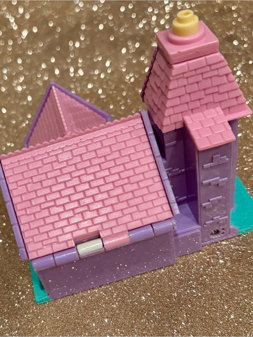 Vintage 1993 Polly Pocket Light-up Wedding Chapel by Blue Bird Toys Inc - Picture 5 of 7